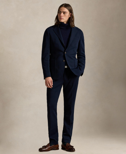 Polo Ralph Lauren Men's Modern-Fit Double-Knit Jacket - Aviator Navy