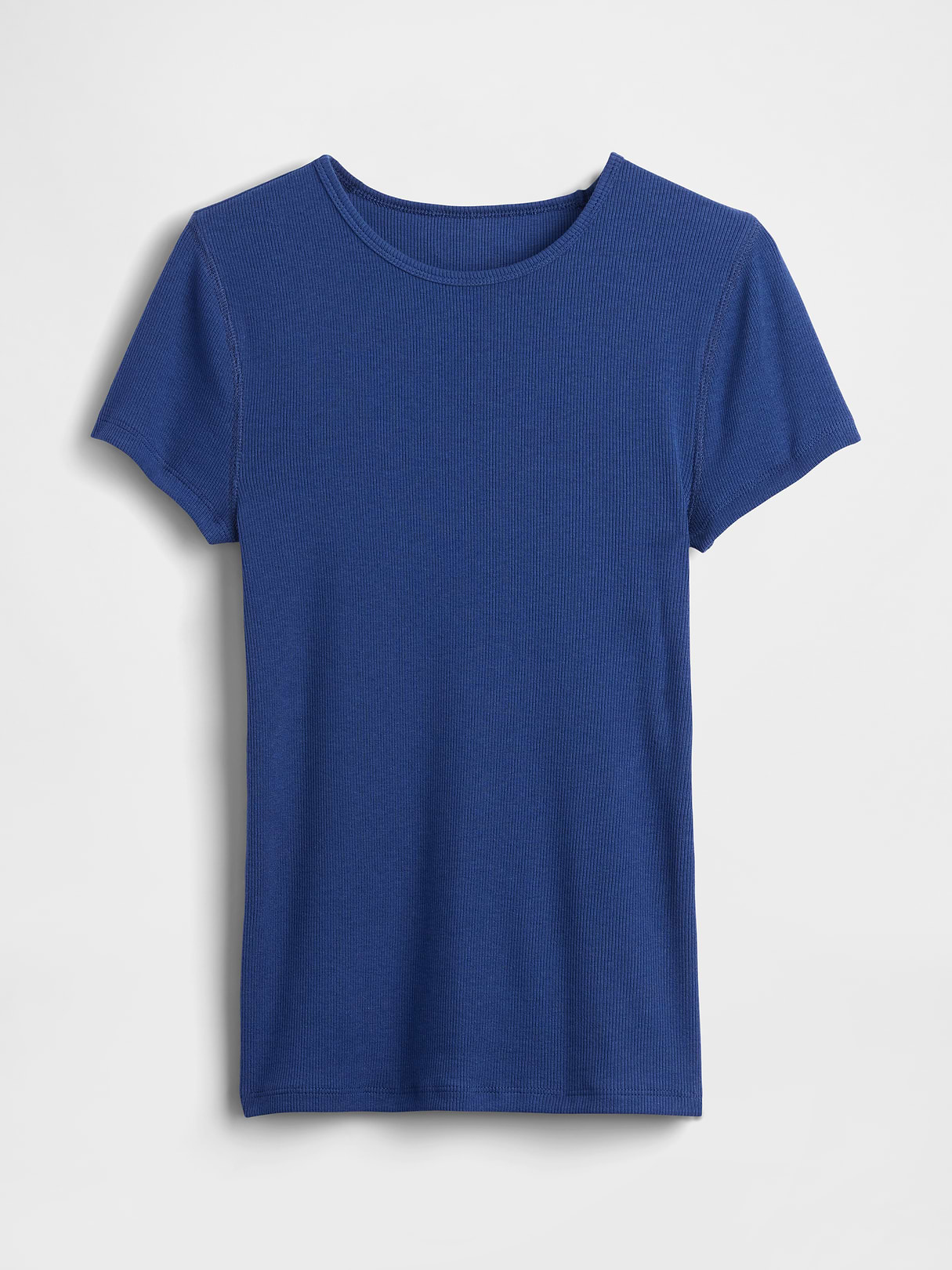 Modern Rib T-Shirt - Blue track
