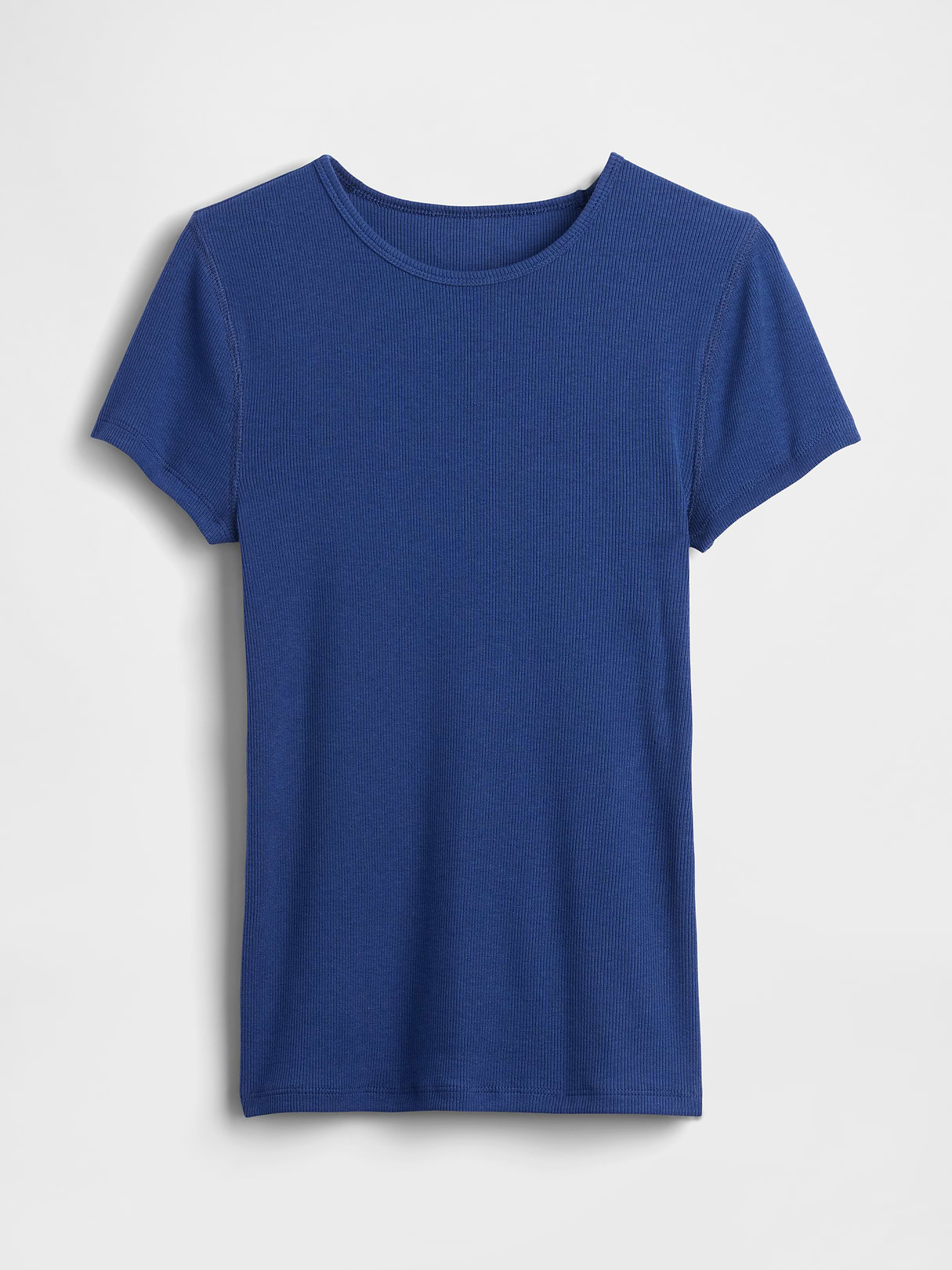 Modern Rib T-Shirt - Blue track