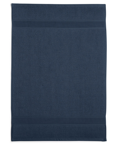 Lauren Ralph Lauren Sanders Solid Antimicrobial Cotton Bath Towel, 30" x 56" - Club Navy