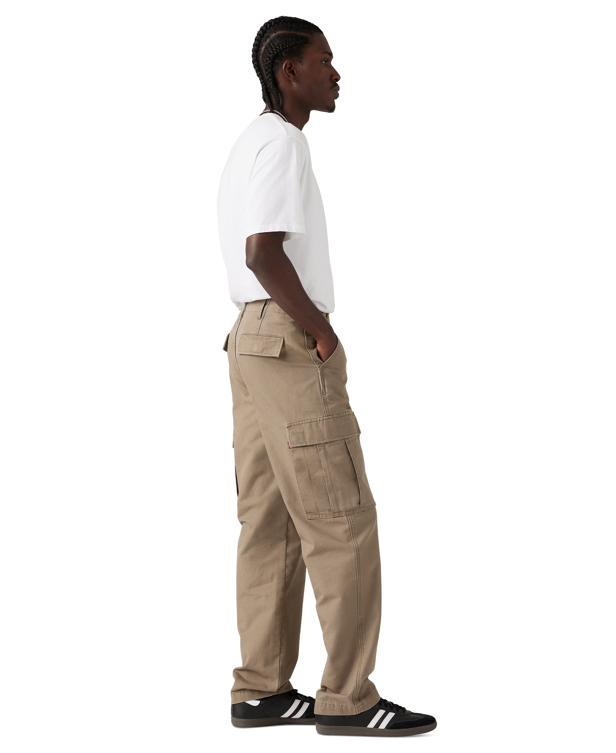 Levi's Men's XX Relaxed-Fit Straight-Leg Cargo Pants - Beige