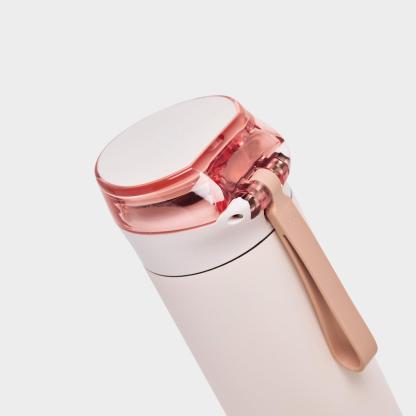 Stanley Flowstate™ Spring Bottle (20 oz) - Rose Quartz