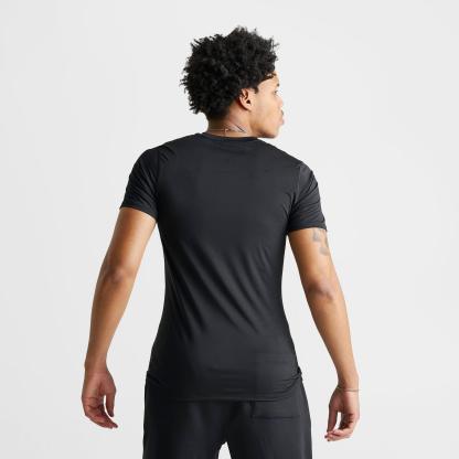 Men's Jordan Sport Dri-FIT Compression Top - Black/White - view 4