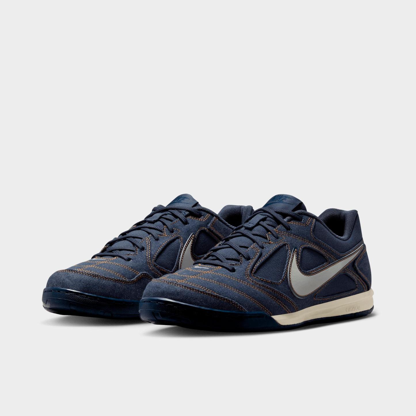 Men's Nithtke Gato LV8 Casual Shoes - Thunder Blue/Coconut Milk/Obsidian/Summit White - Both shoes facing left