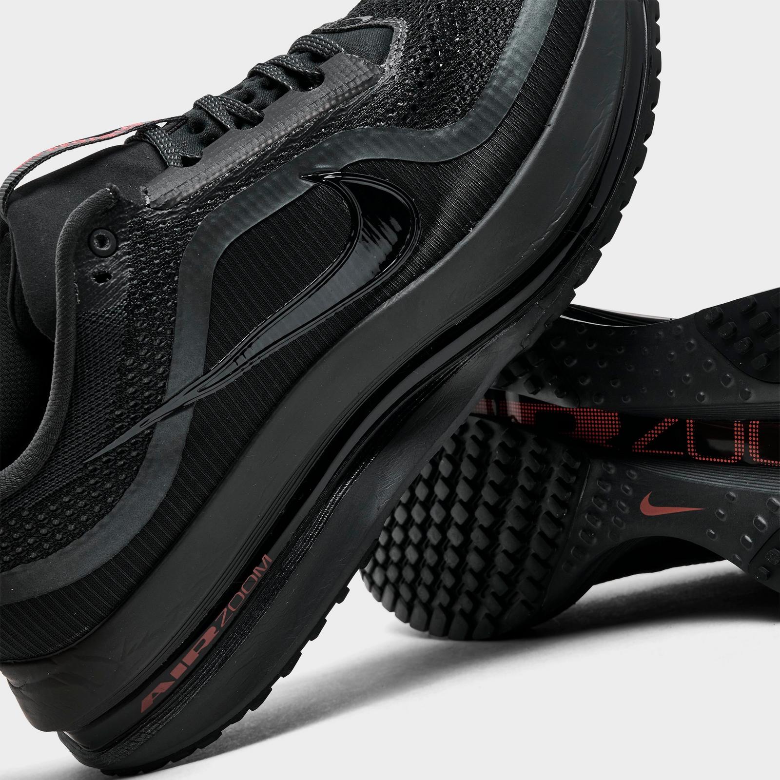 Men's Nike Pegasus Premium Running Shoes - Anthracite/Black/Bright Crimson/Smoke Grey