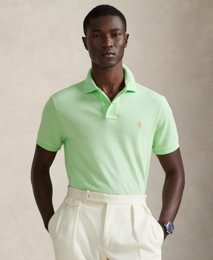 Polo Ralph Lauren Men's Classic-Fit Cotton Polo Shirt - Cruise Lime