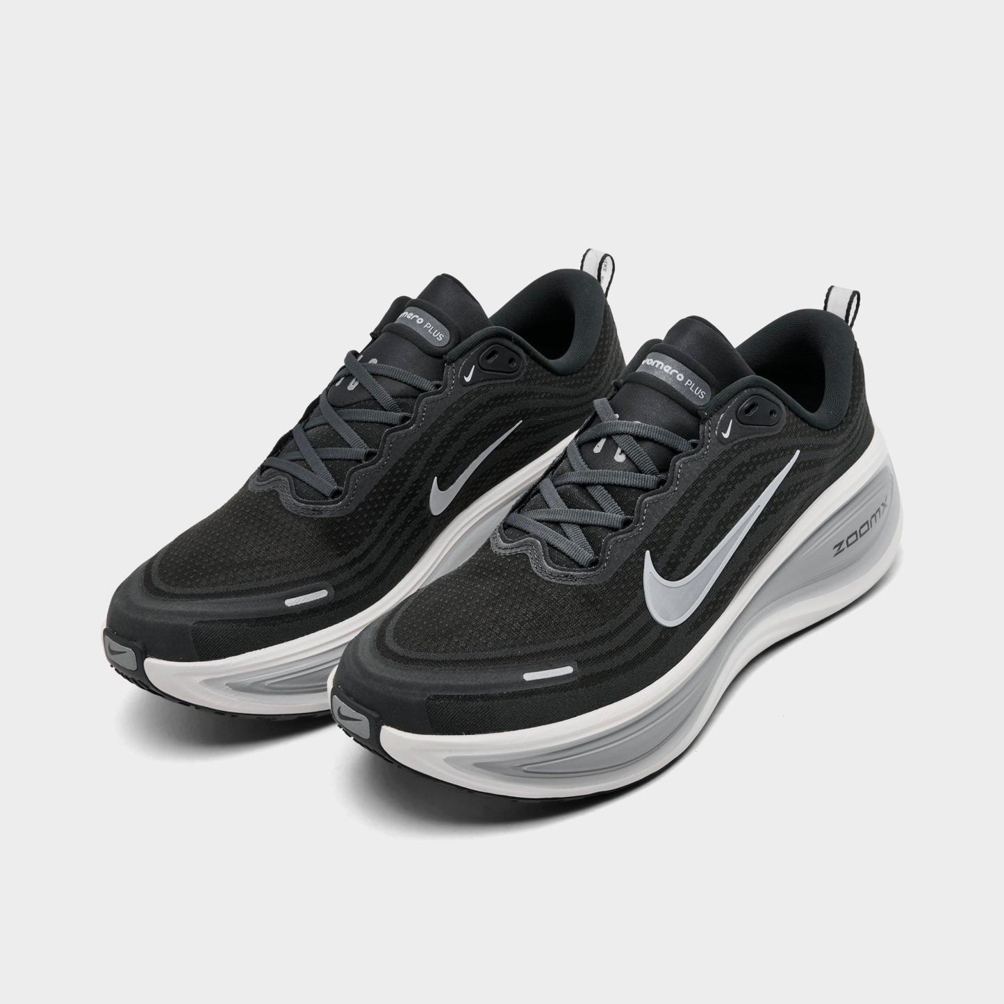 Men's Nithtke Vomero Plus Running Shoes - Part 2 - Anthracite/Summit White/Pure Platinum/Wolf Grey - Both shoes facing left