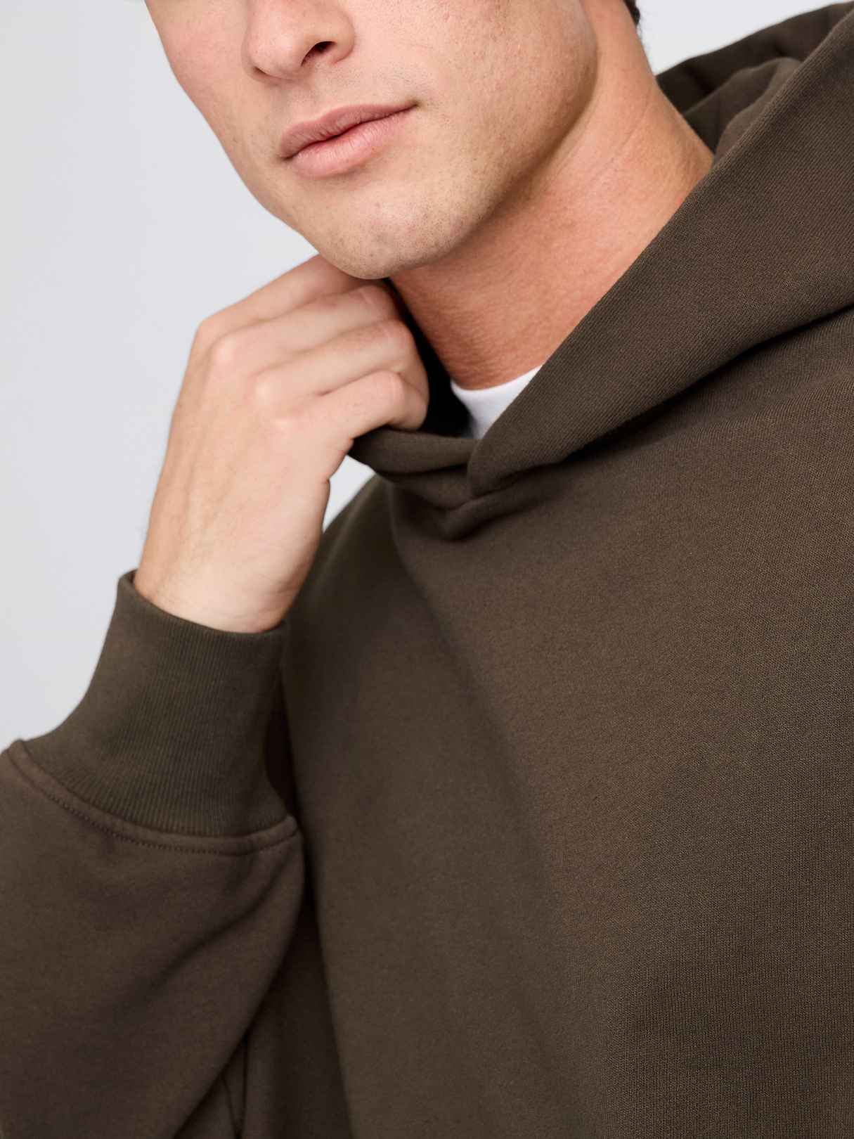 Adult Heavyweight Oversized Hoodie - Ground brown