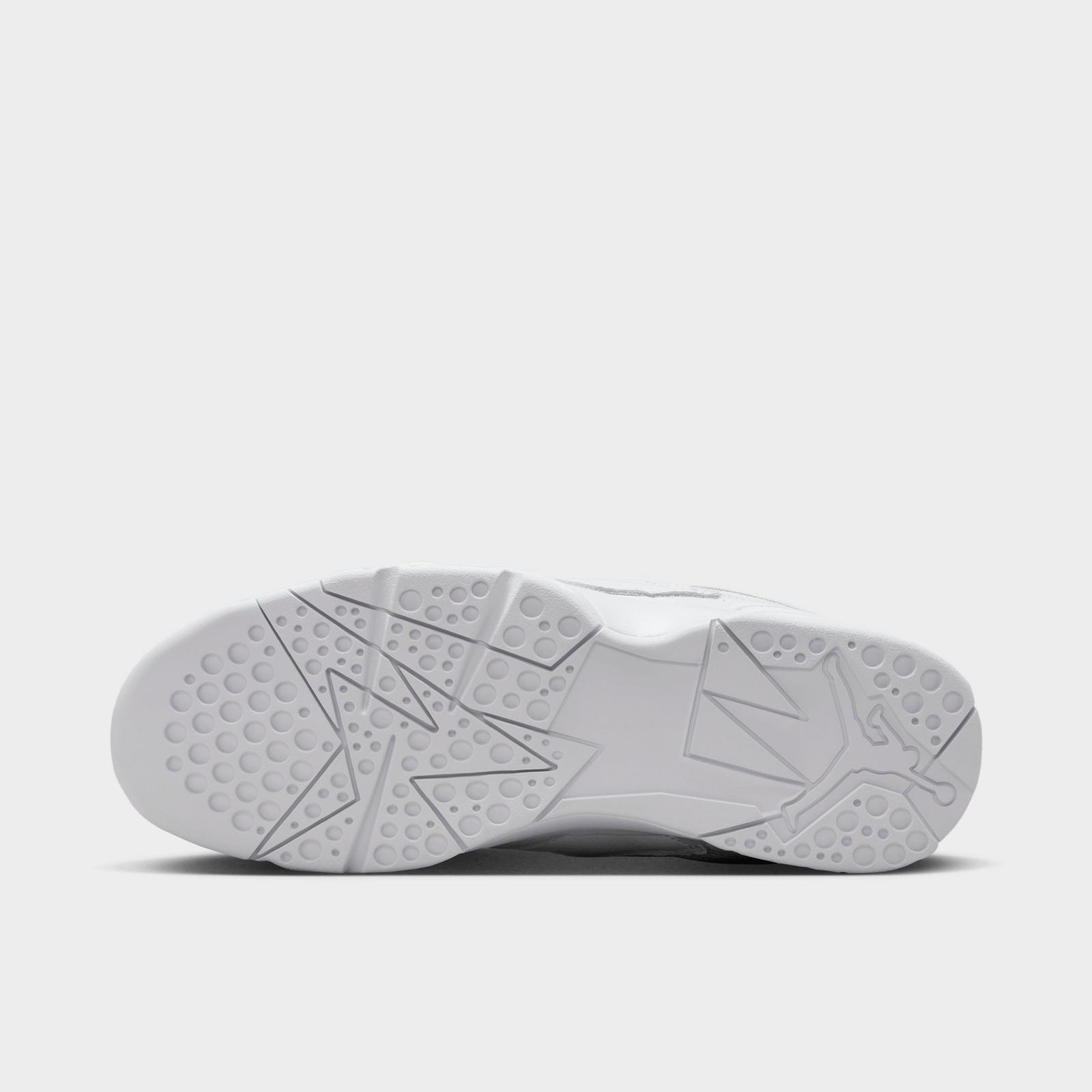 Men's Air Jordan MVP 92 Casual Shoes - White/Pure Platinum - view 6