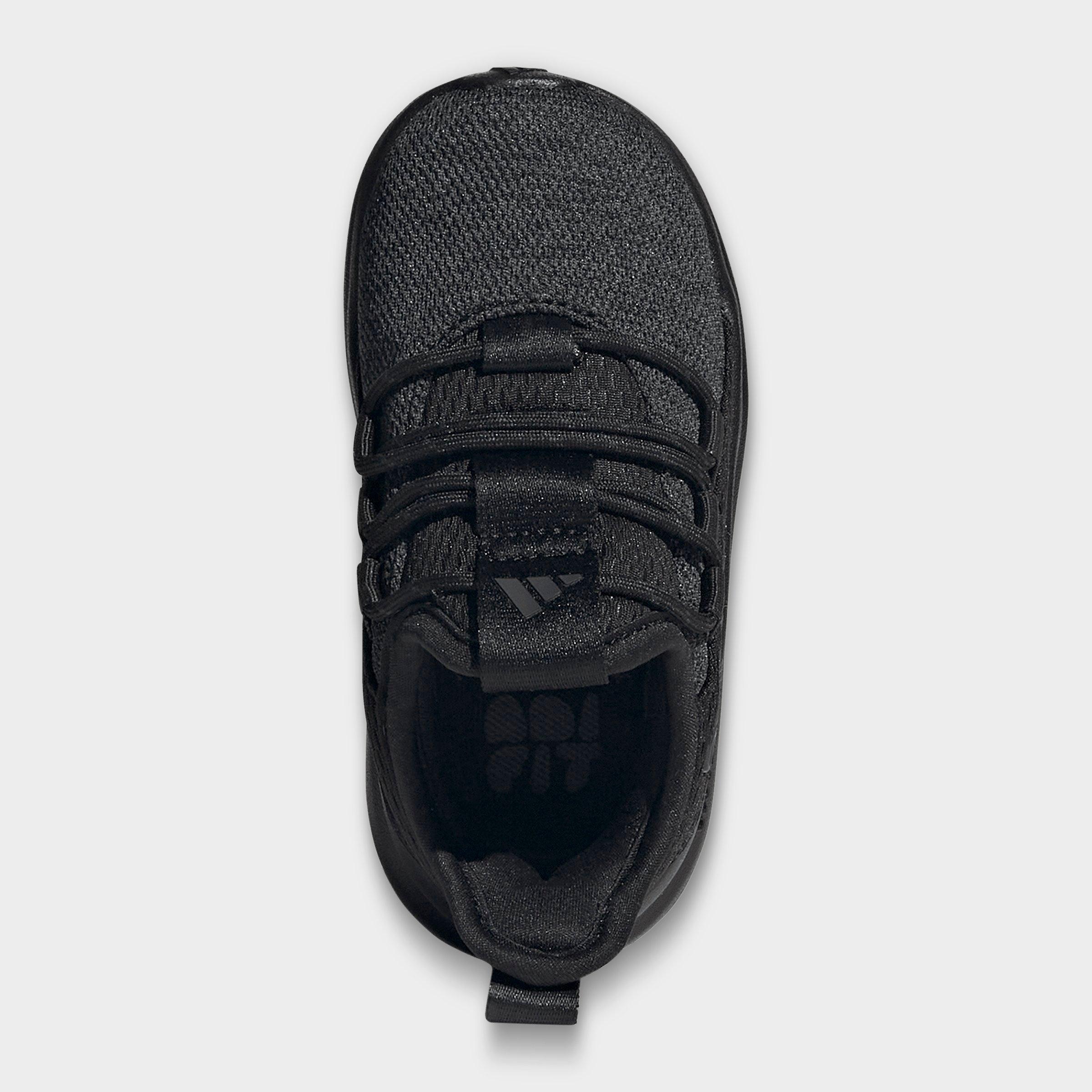 Kids' Toddler adidas Lite Racer Adapt 8.0 Stretch Lace Casual Shoes - Core Black/Carbon - Top view