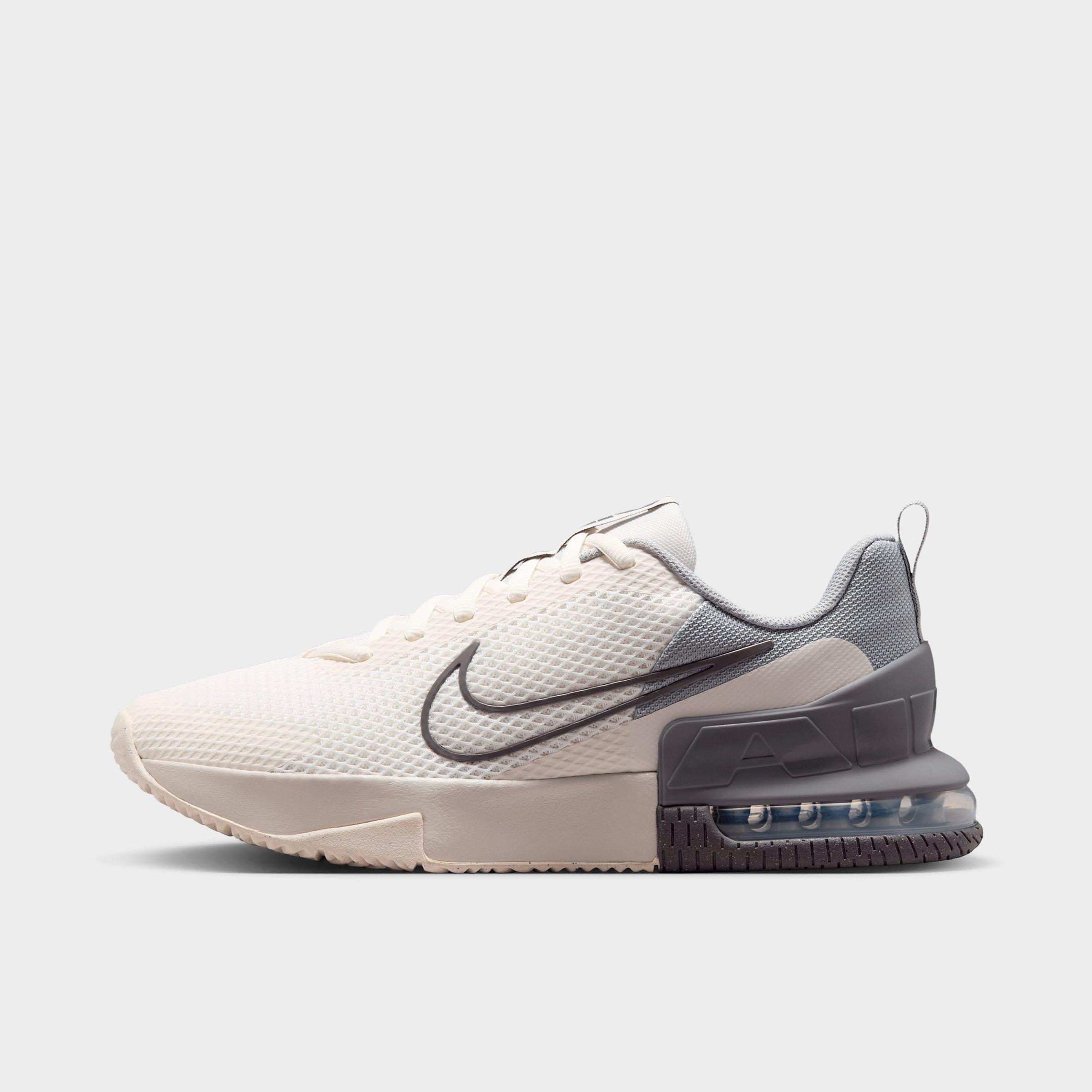Men's Nithtke Air Max Alpha Trainer 6 Training Shoes - Part 2 - Sail/Light Smoke Grey/Phantom/Pencil Point - Left shoe facing left. Outside of the shoe.
