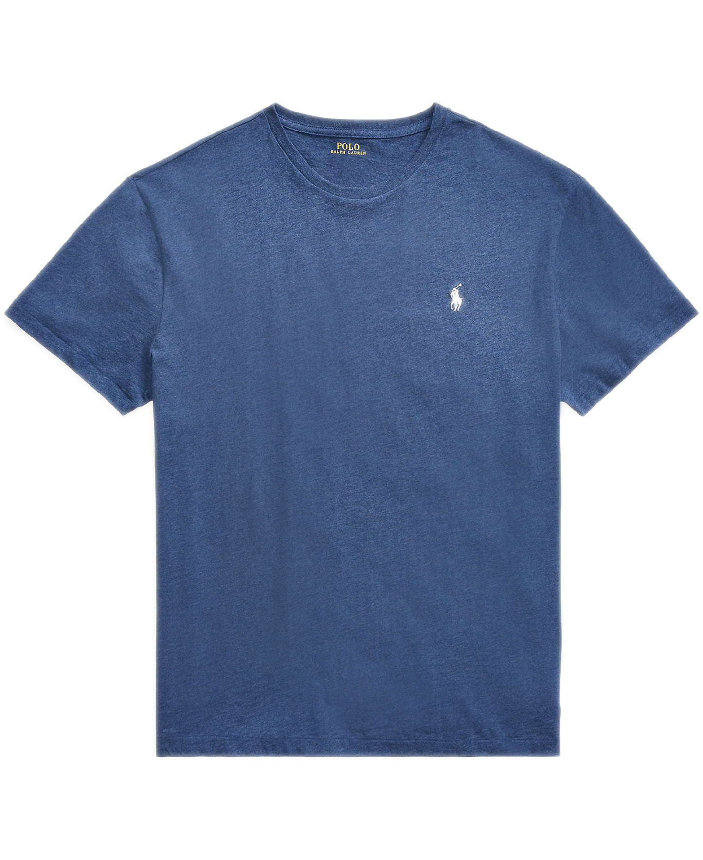 Polo Ralph Lauren Men's Embroidered Pony Classic-Fit T-Shirt - Derby Blue Heather