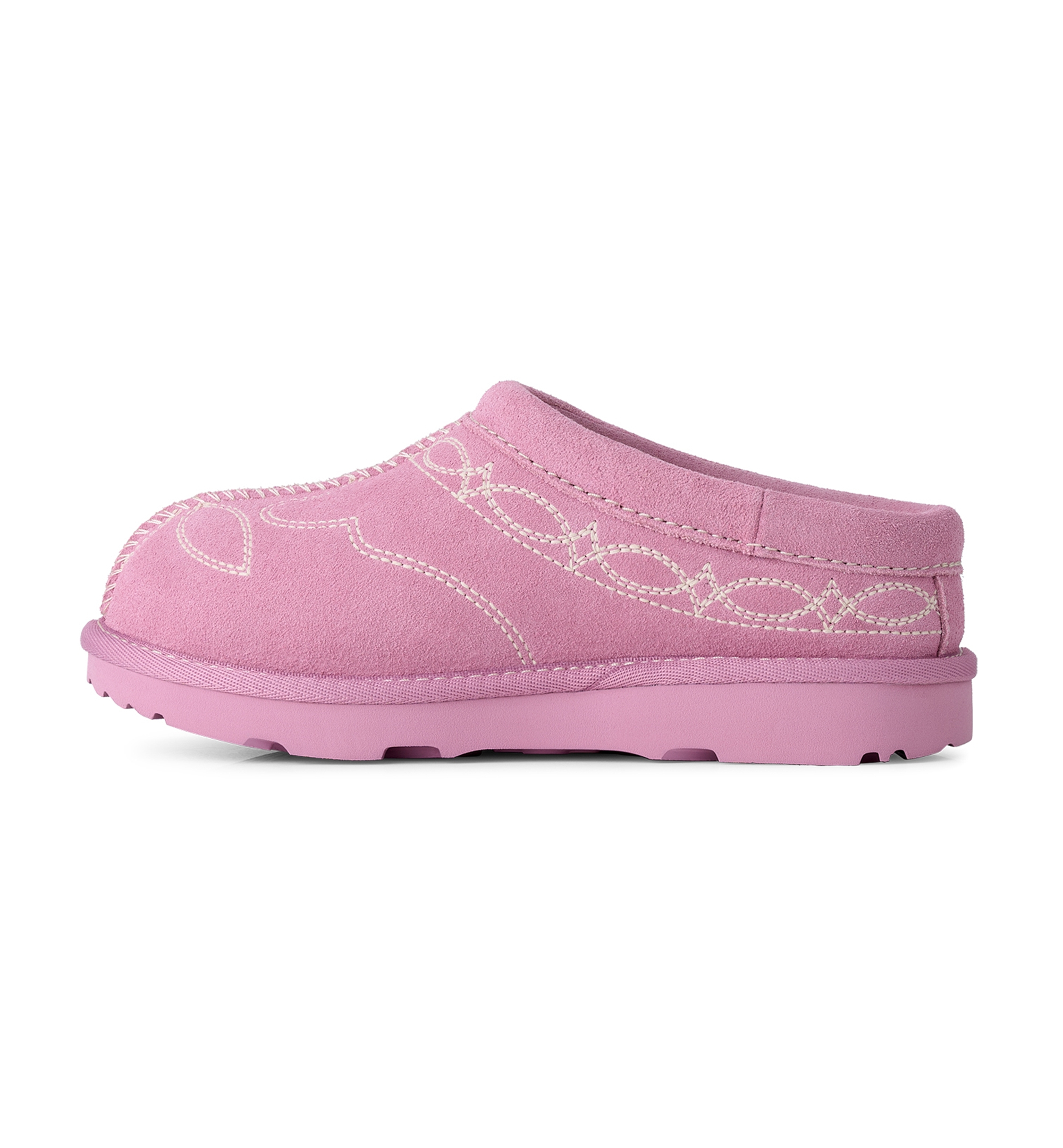 UGG® Kids Tasman II Western Clog Round Toe Slippers - Dusty Orchid