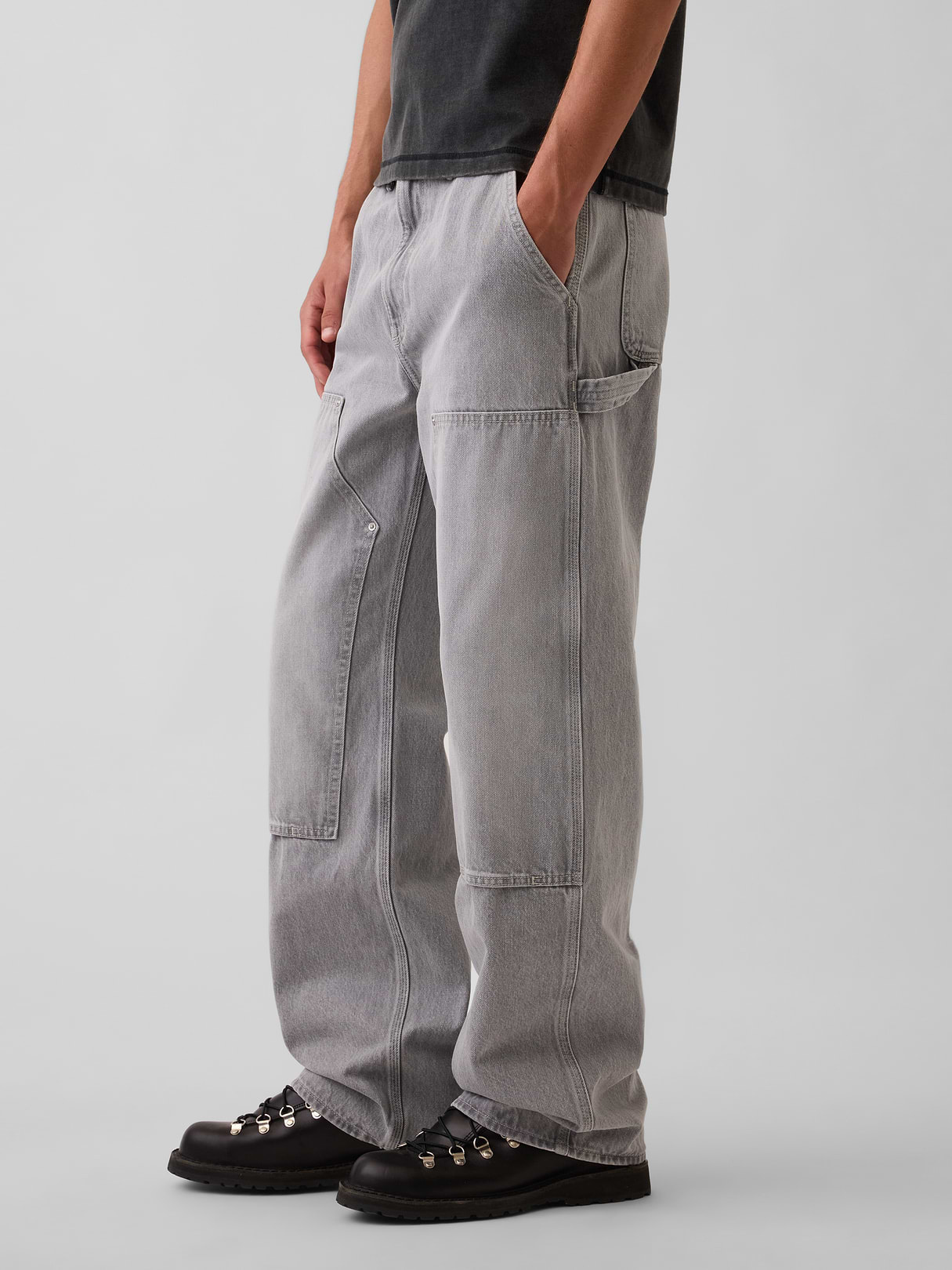 '90s Loose Jeans - Grey wash