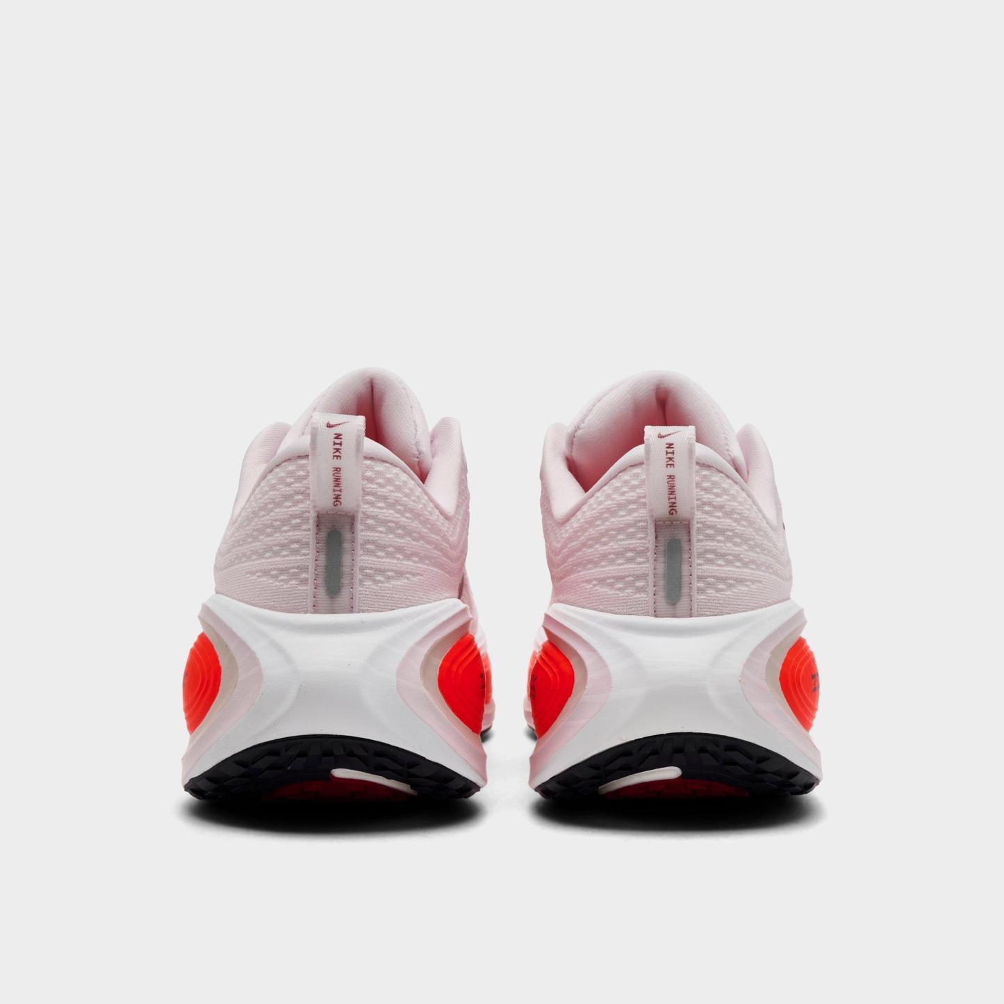 Women's Nithtke Vomero Plus Running Shoes - Part 3 - Pearl Pink/Team Crimson - Back view
