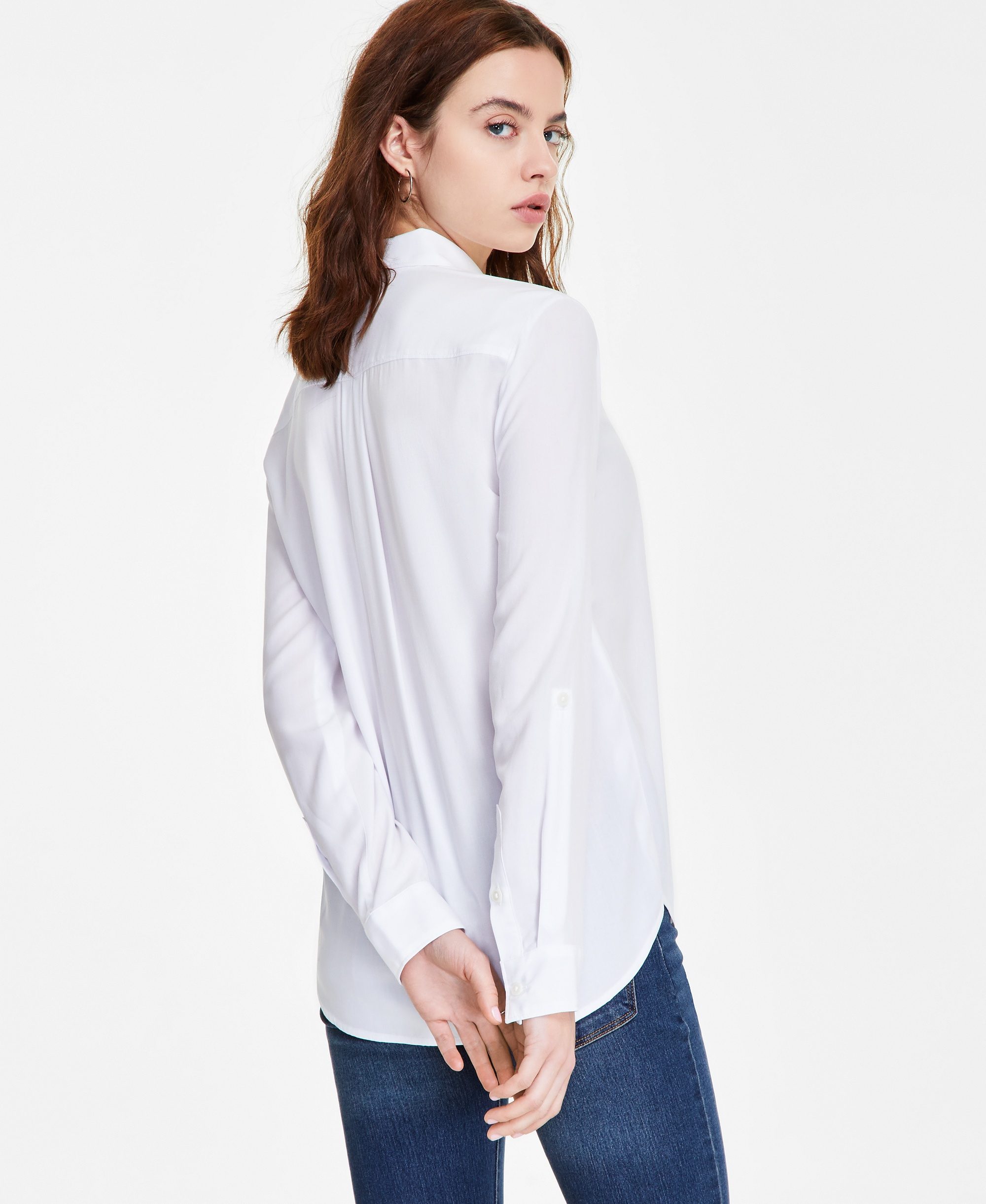 Levi's Women's Darlene Collared Button-Front Shirt - Bright White