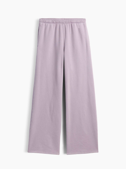 VintageSoft Baggy Sweatpants - Dusty mauve purple