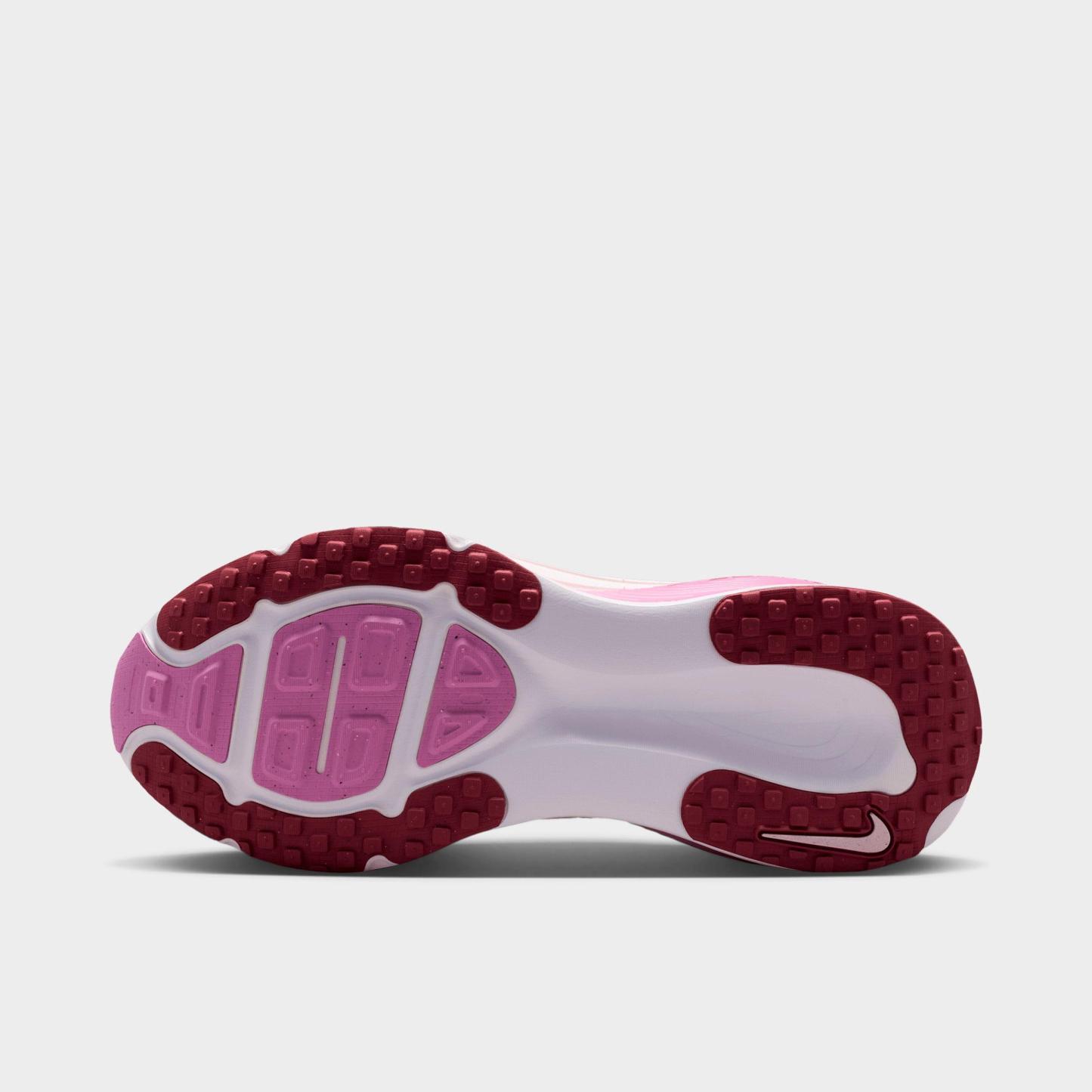 Women's Nithtke Vomero 18 Running Shoes - Part 2 - Bleached Lilac/Light Magenta/Pink Rise/Pink Smoke - Bottom view