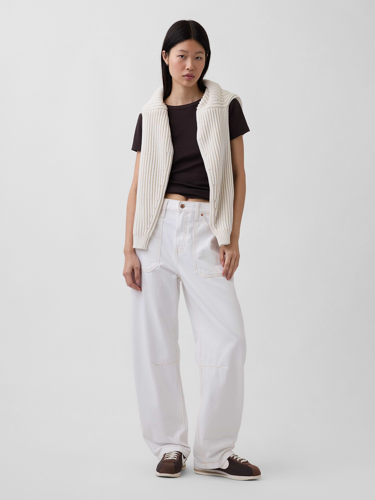 Modern Crew T-Shirt - Terra brown
