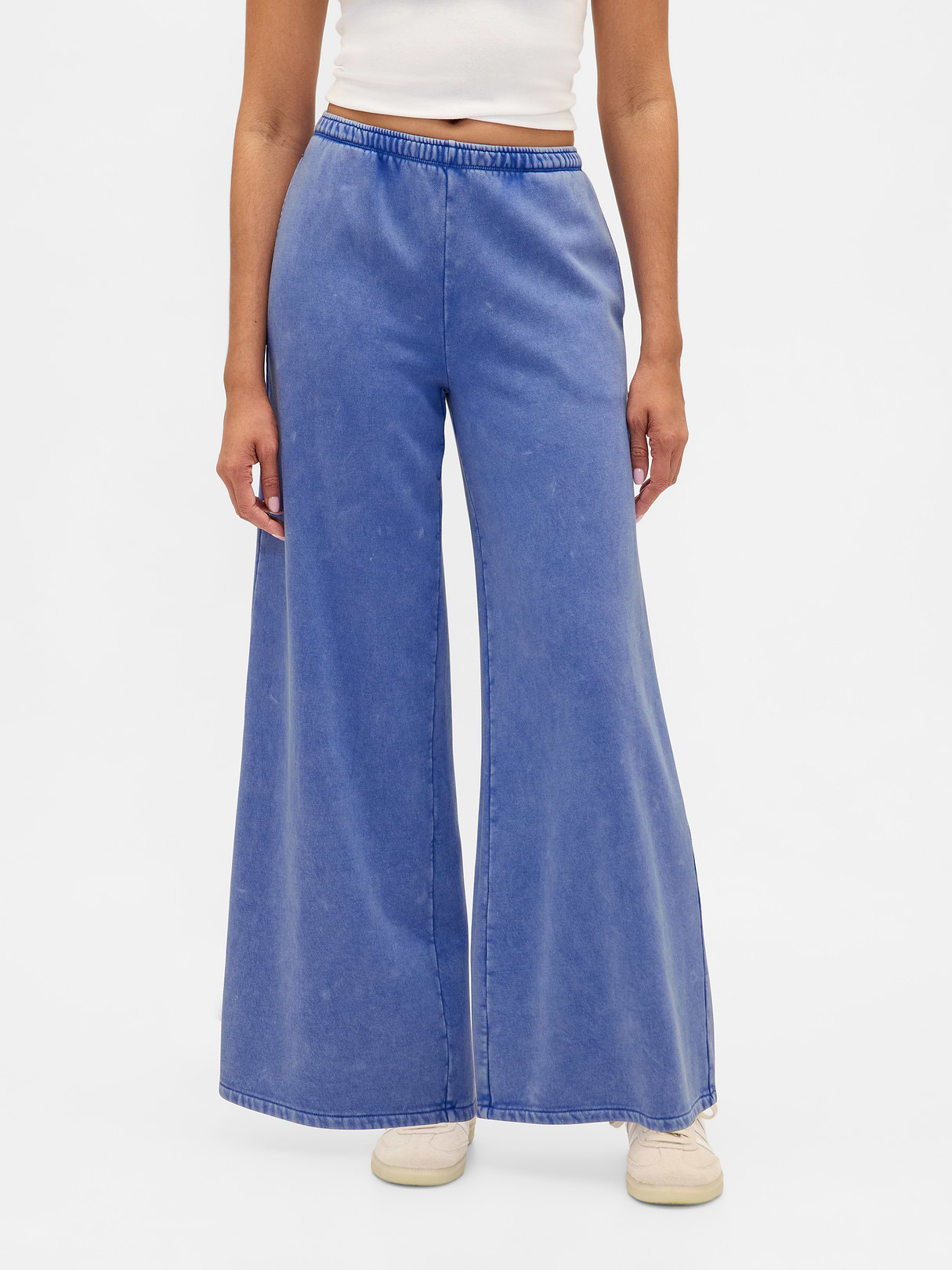 VintageSoft Baggy Sweatpants - Mosaic blue