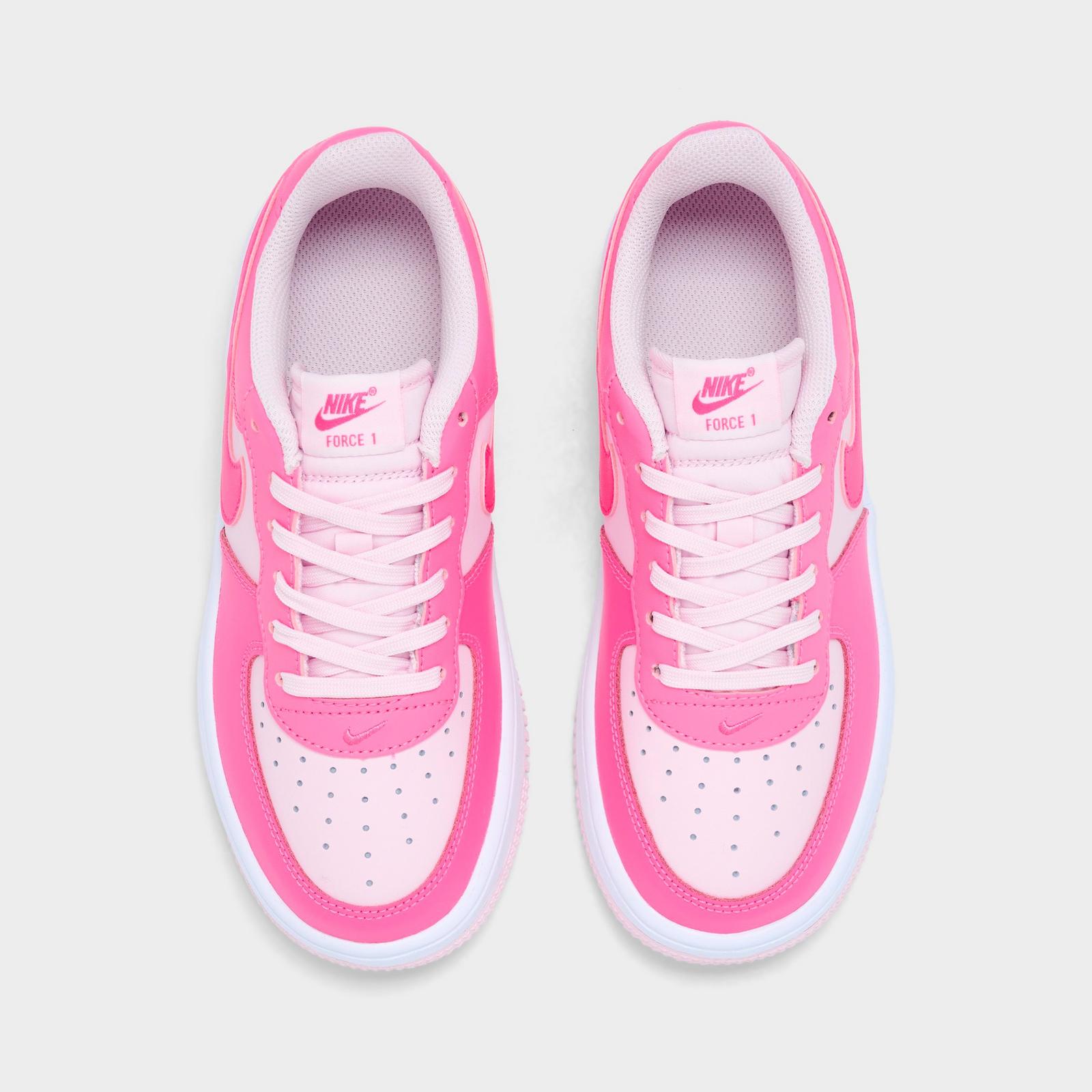 Little Kids' Nike Force 1 Low Casual Shoes - Pinksicle/Pink Foam/White/Hyper Pink (IO7455-684)
