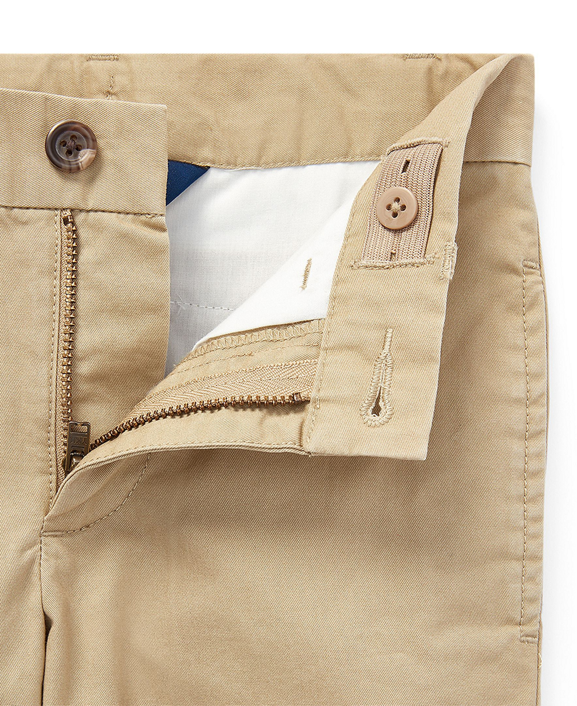 Polo Ralph Lauren Boys' 2-7 Straight-Fit Twill Pant - Classic Khaki