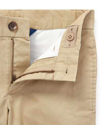 Polo Ralph Lauren Boys' 2-7 Straight-Fit Twill Pant - Classic Khaki