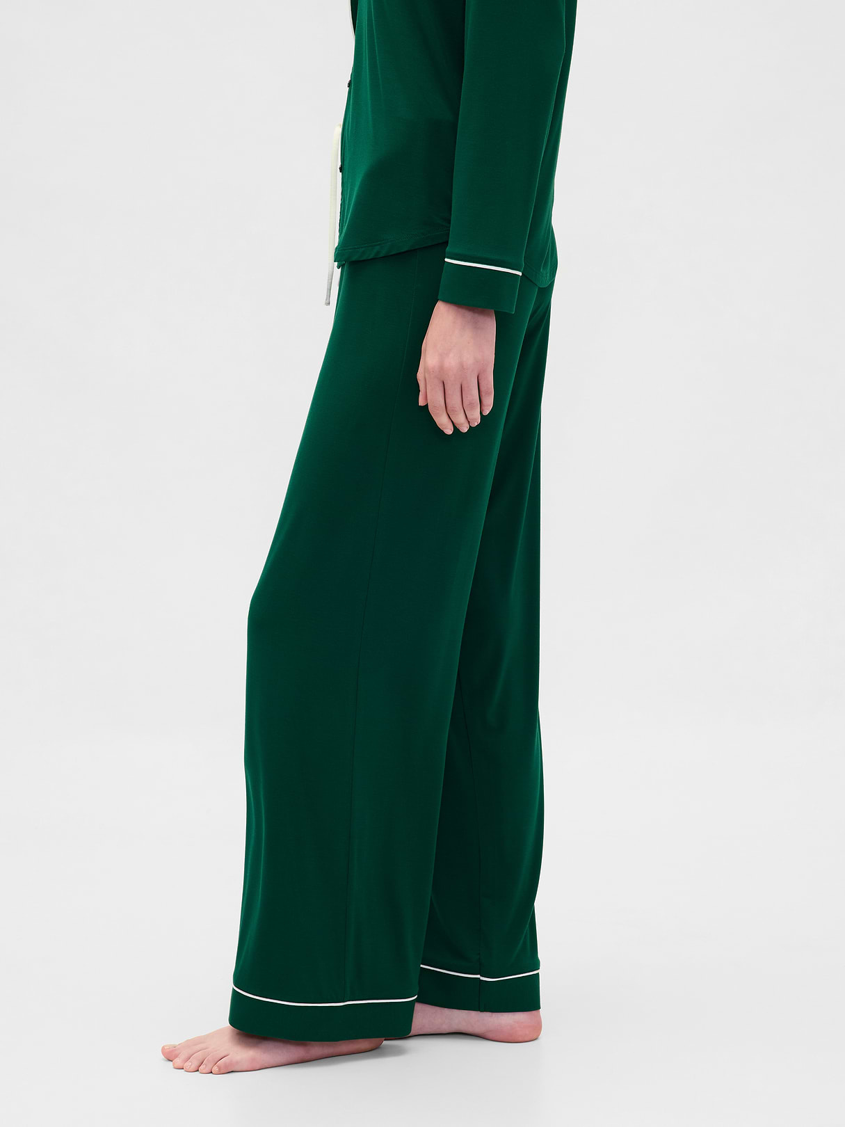SoftMade Modal PJ Pants - Evergreen glamour