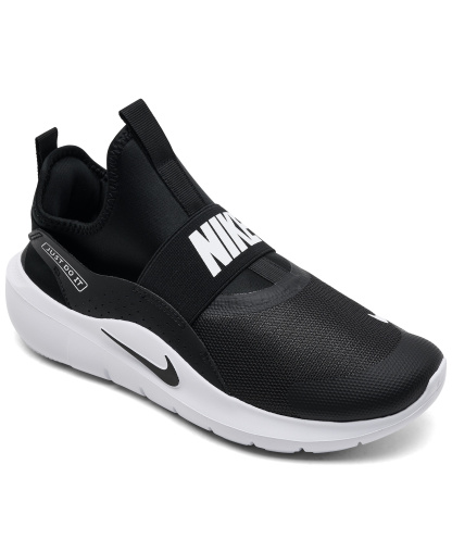 Nike Big Kids Flex Runner 4 Slip-On Running Sneakers from Finish Line - Black