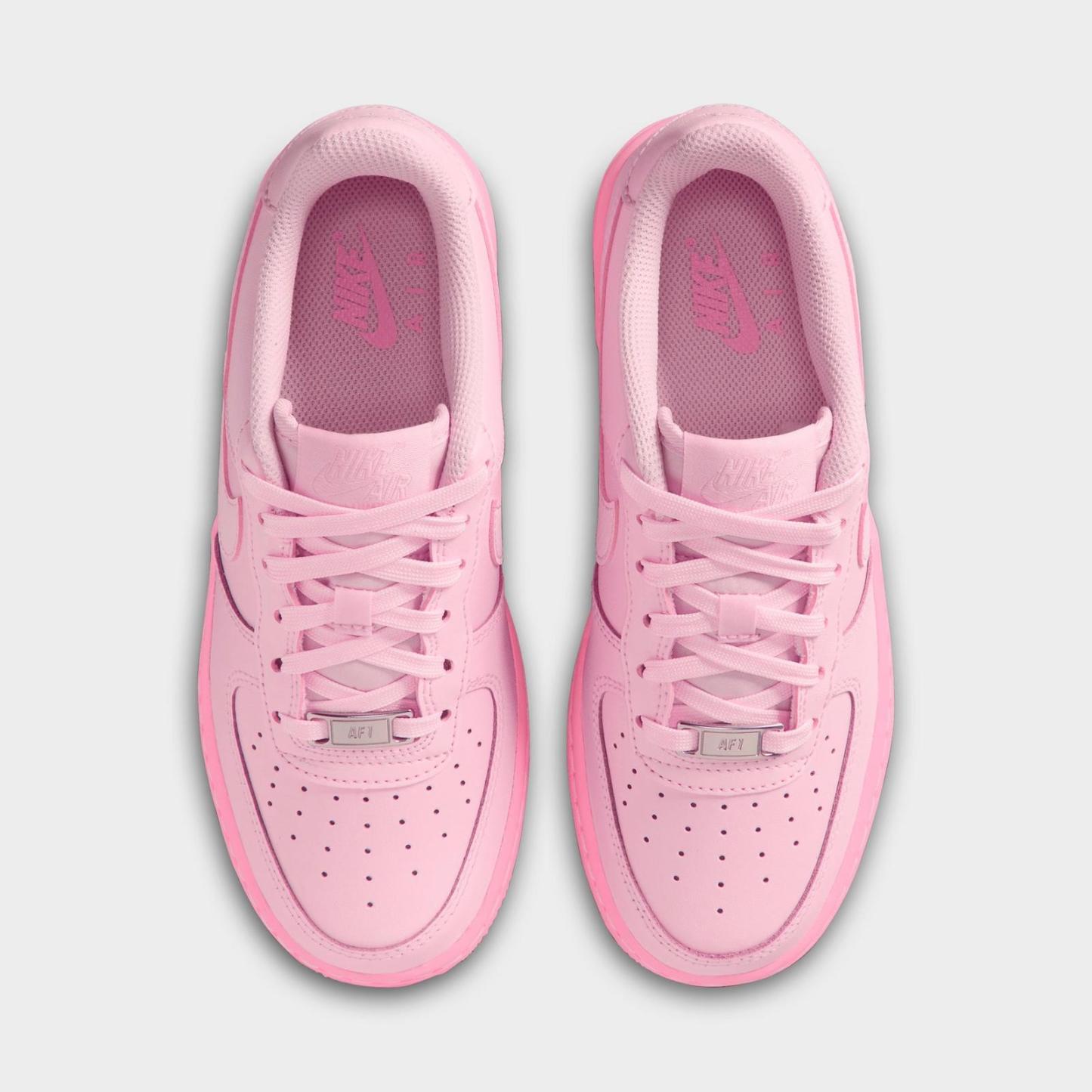 Big Kids' Nike Air Force 1 Low Casual Shoes - Pink Foam/Pink Rise/Pink Foam