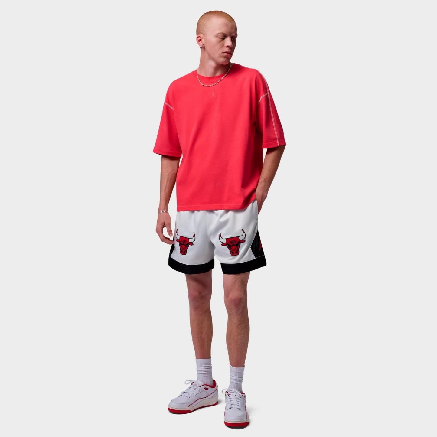 Men's Jordan Flight Muay Thai Woven Shorts - Sail/Black/University Red - view 2
