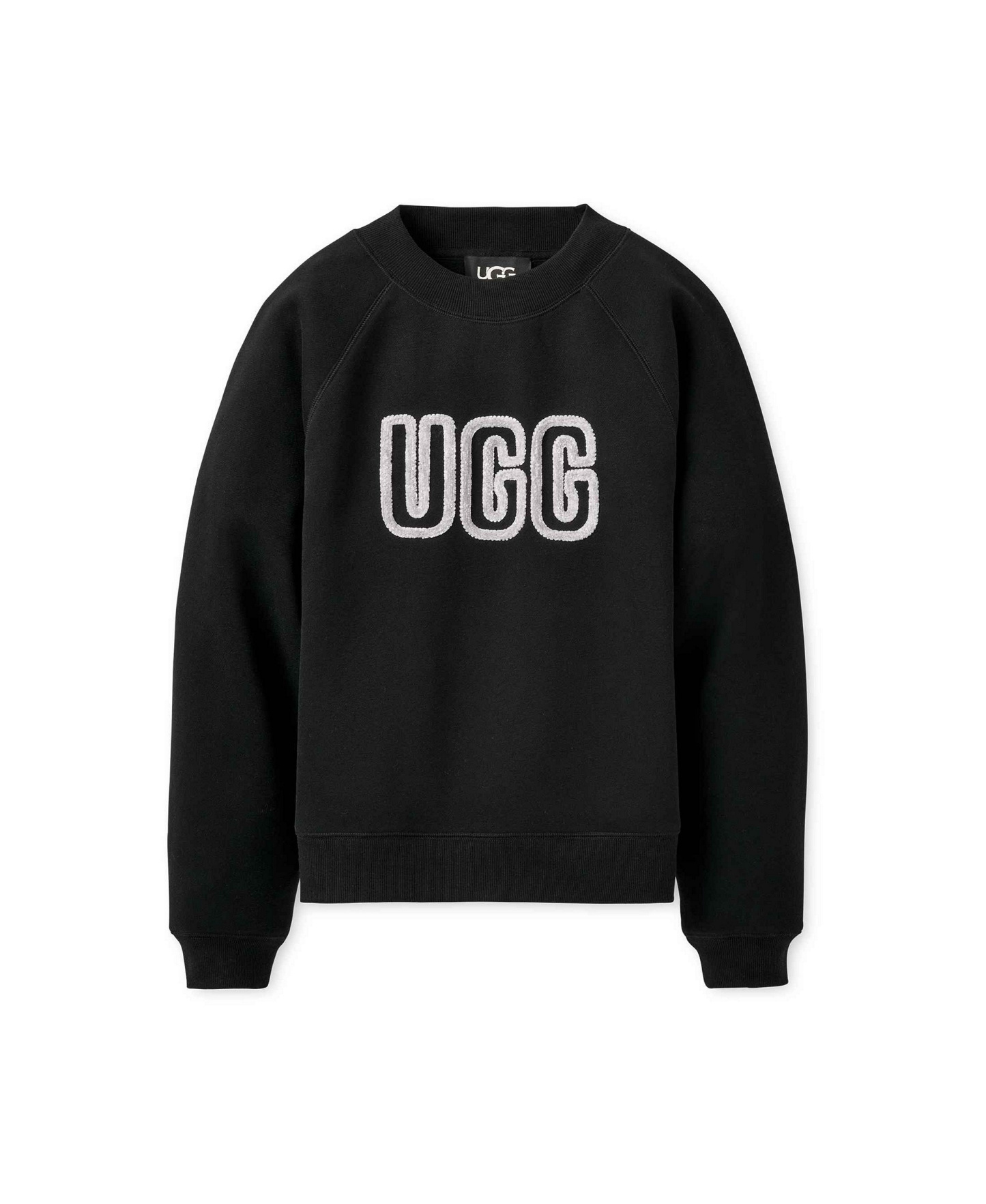 UGG Women's Logo Crewneck Sweatshirt - Black