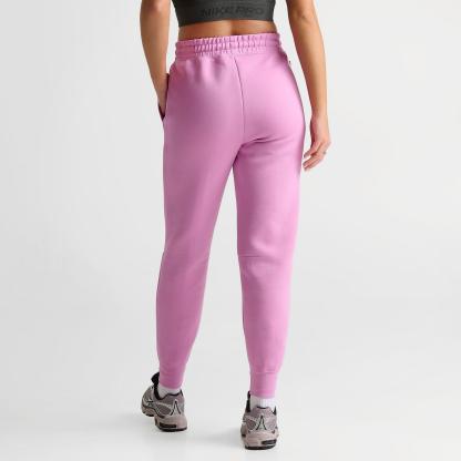 Women's Nike Sportswear Tech Fleece Jogger Pants - Light Magenta/Black
