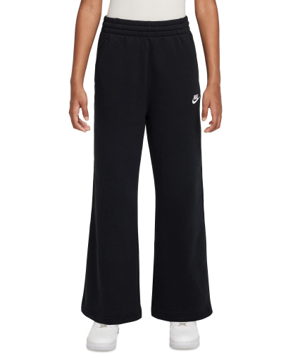 Nike Girls' 7-16 Sportswear Club Fleece Wide-Leg Sweatpants - Black