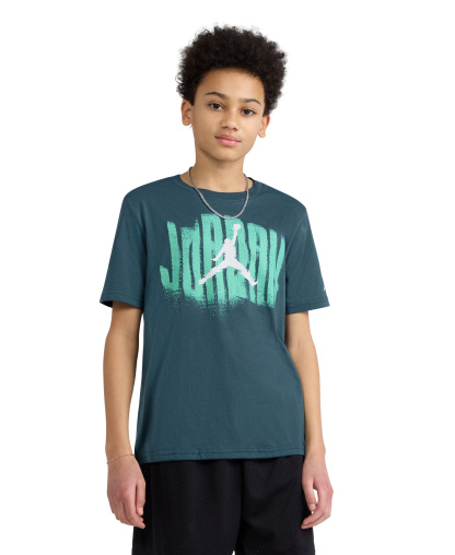 Jordan Boys' 8-20 Distressed Short-Sleeve T-Shirt - Ash Green