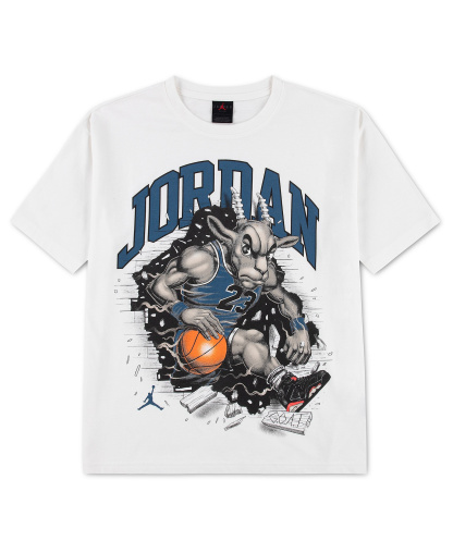 Jordan Boys' 8-20 The Goat Short-Sleeve T-Shirt - White