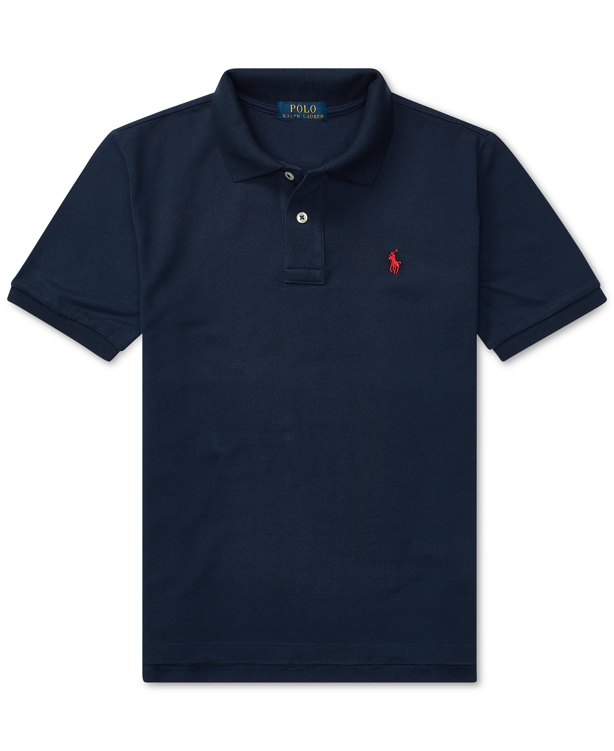 Polo Ralph Lauren 8-20 Boys' Cotton Mesh Logo Polo Shirt - Refined Navy