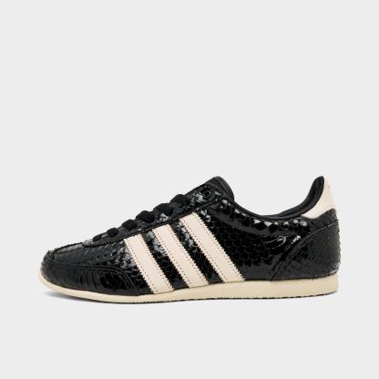 Women's adidas Originals Japan Croc Casual Shoes - Black Patent Leather Croc/Core Black/Off White - view 1