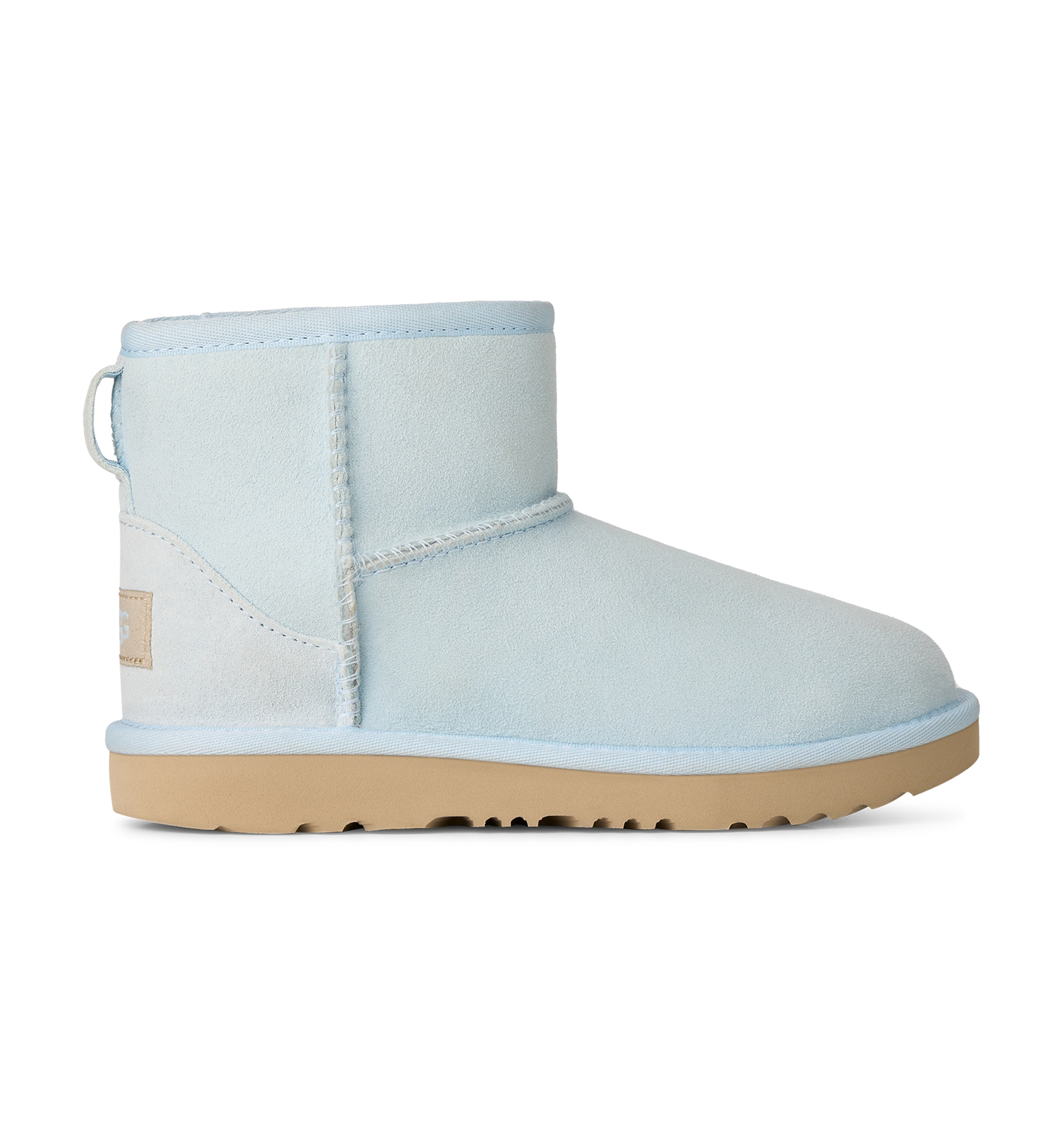 UGG® Kids Classic Mini II Slip-On Booties - Sky Blue