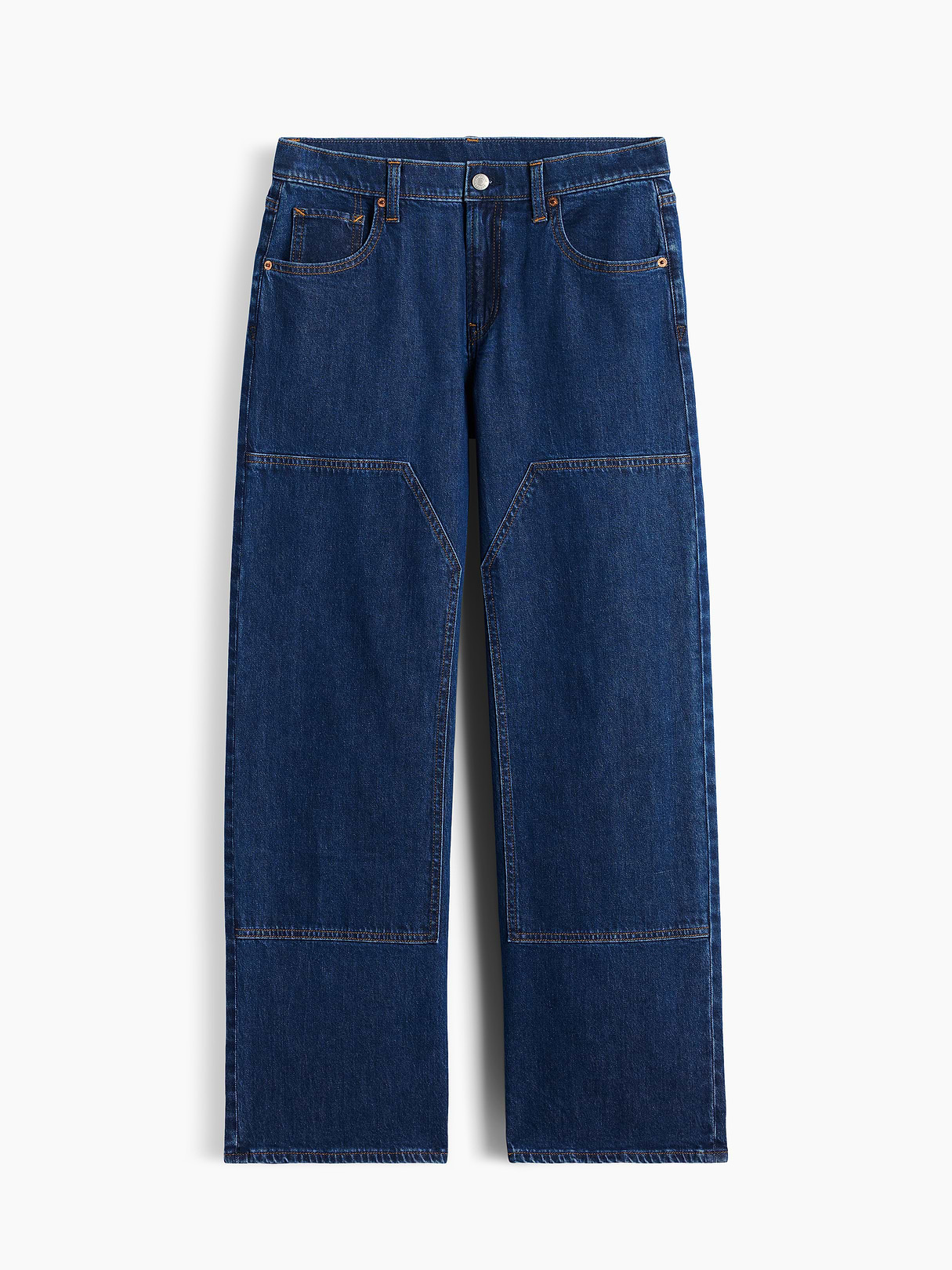 Low Rise '90s Loose Jeans - Dark wash