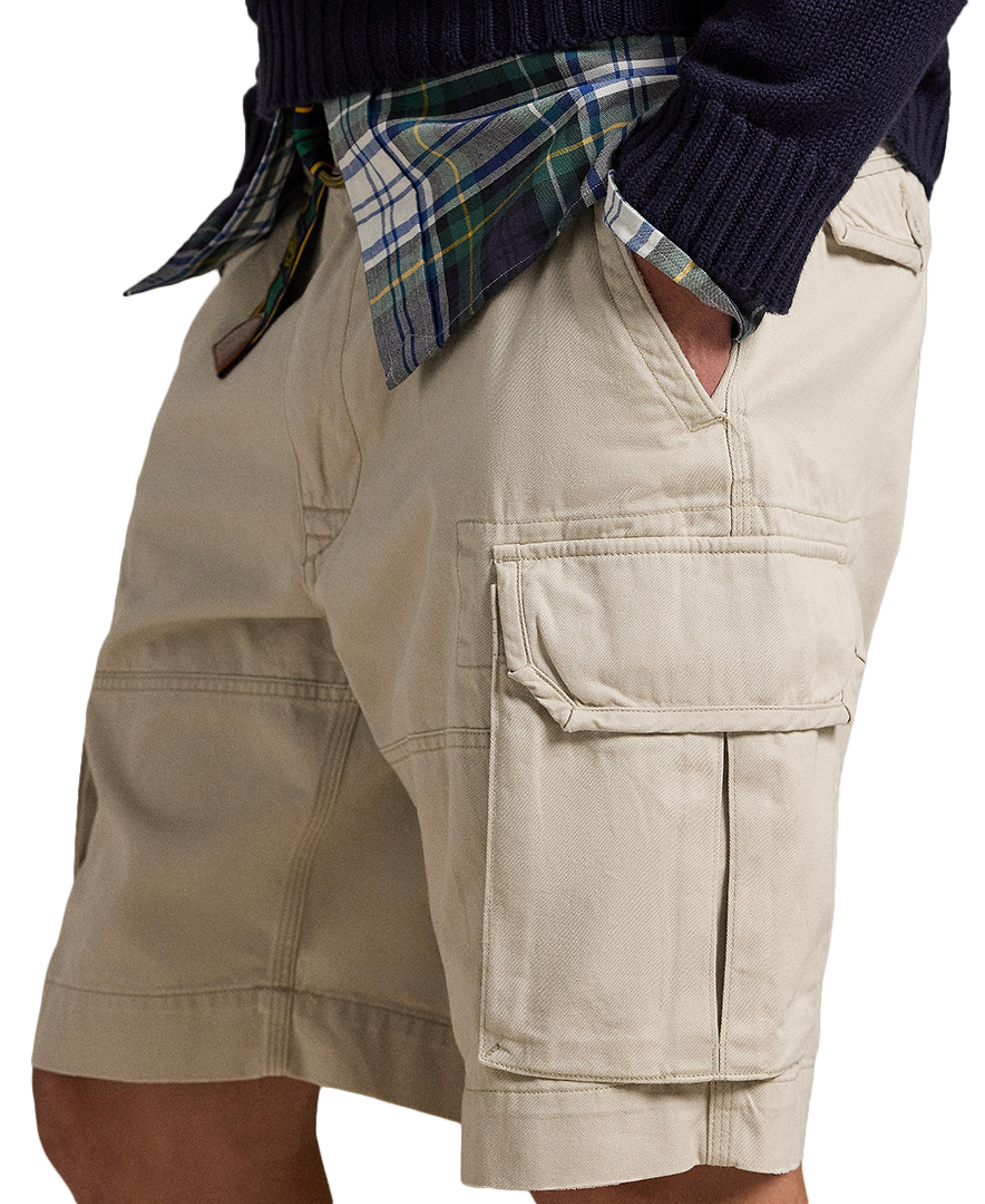 Polo Ralph Lauren Men's Shorts, 10.5" Classic Gellar Cargos - Classic Stone
