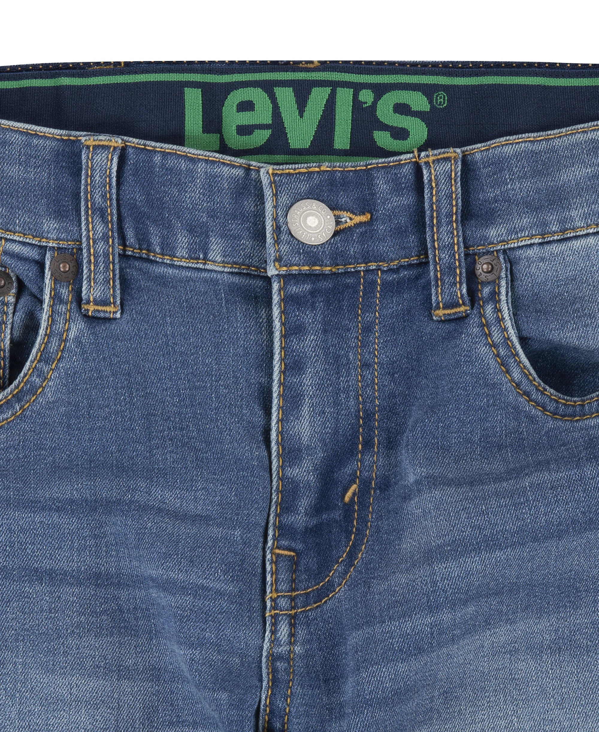Levi's Boys' 2T-7 511 Slim Fit Stretch Performance Jeans - Well Worn