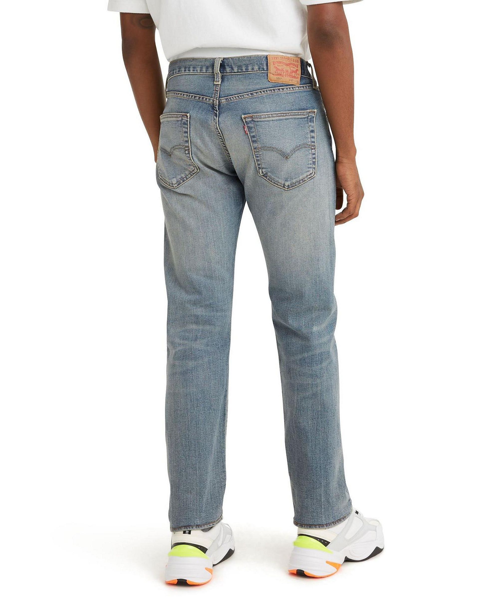 Levi's Men's 501® Original Fit Button Fly Stretch Jeans - Unleaded
