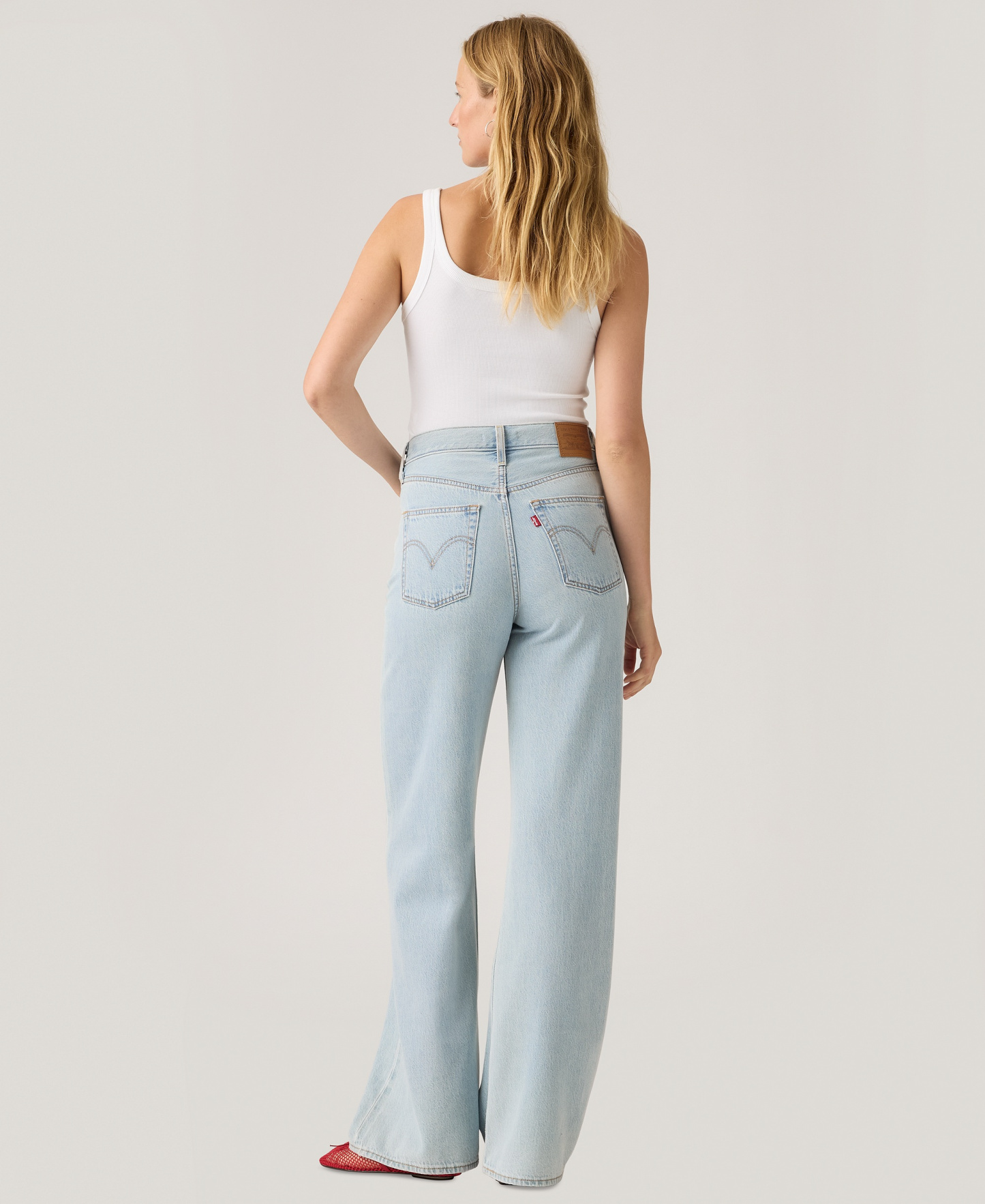 Levi's Premium Women's Ribcage Wide-Leg Jeans - Of Course
