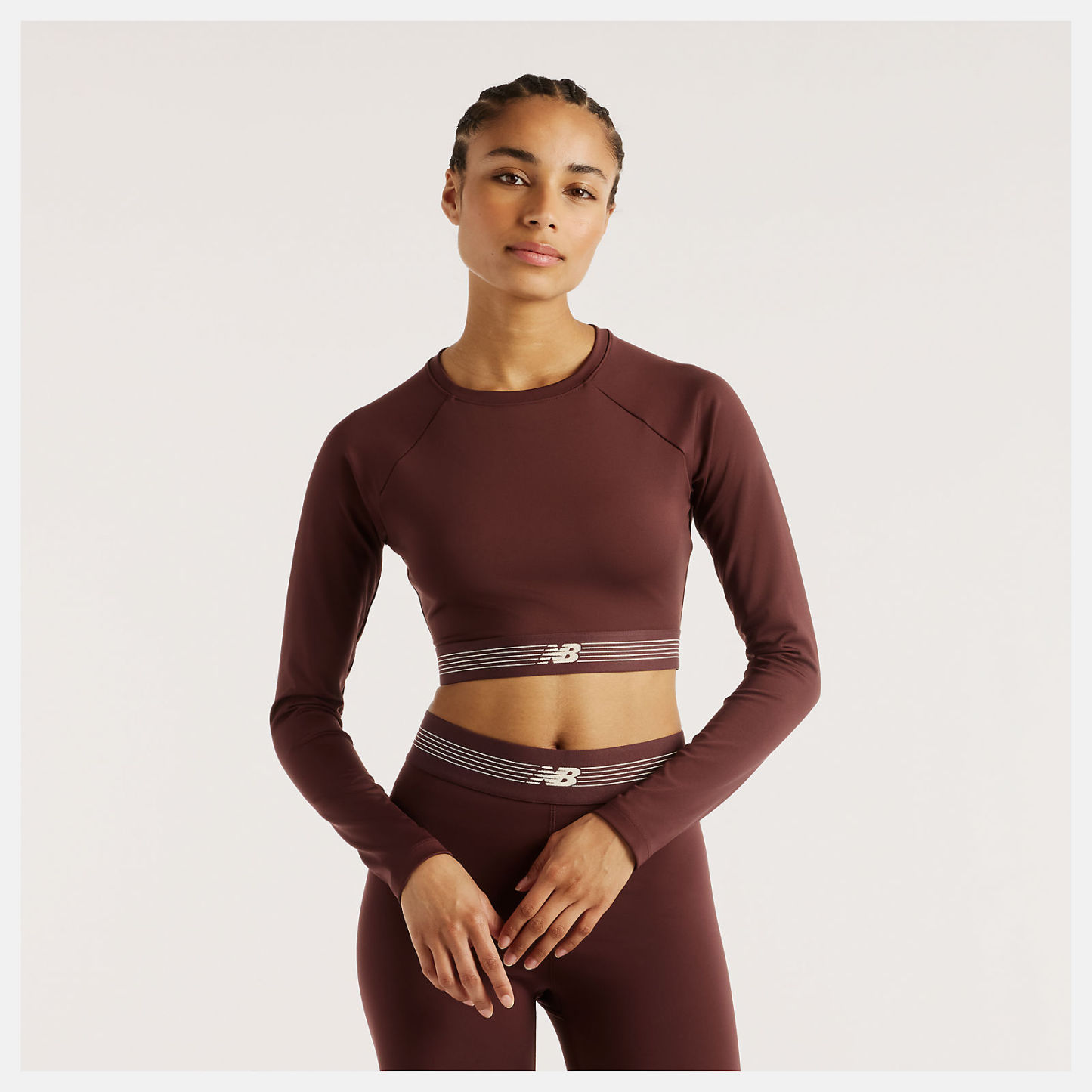 New Balance AC Fitted Long Sleeve, WT62B3OEYLR