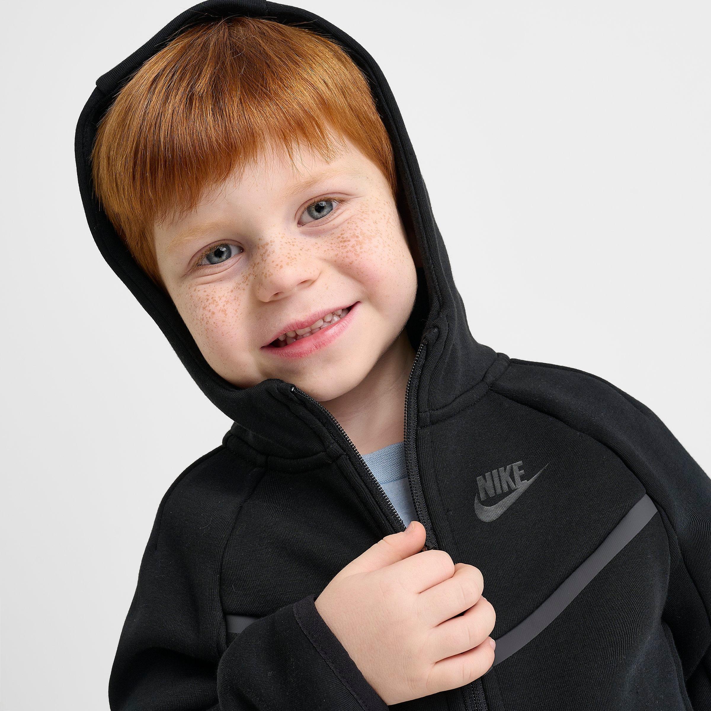 Kids' Toddler Nithtke Tech Fleece Full-Zip Set - Black