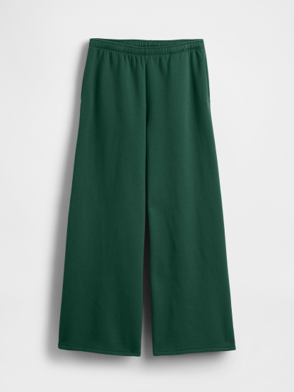 VintageSoft Baggy Sweatpants - Deep hunter green