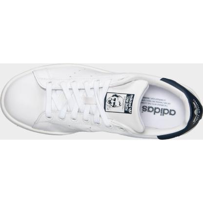 Men's adidas Originals Stan Smith Casual Shoes - Core White/Core White/Dark Blue - view 7