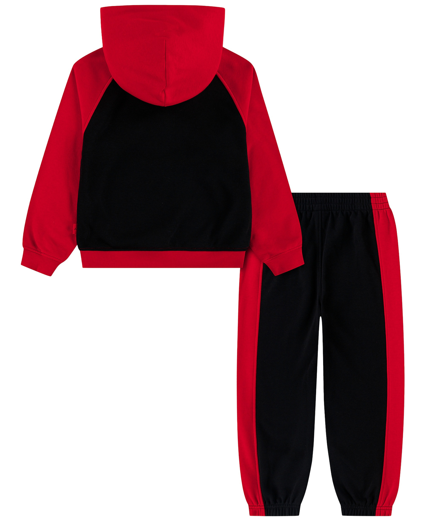 Jordan Boys' 4-7 Long-Sleeve Hoodie and Pants, 2-Piece Set - University Red/Black