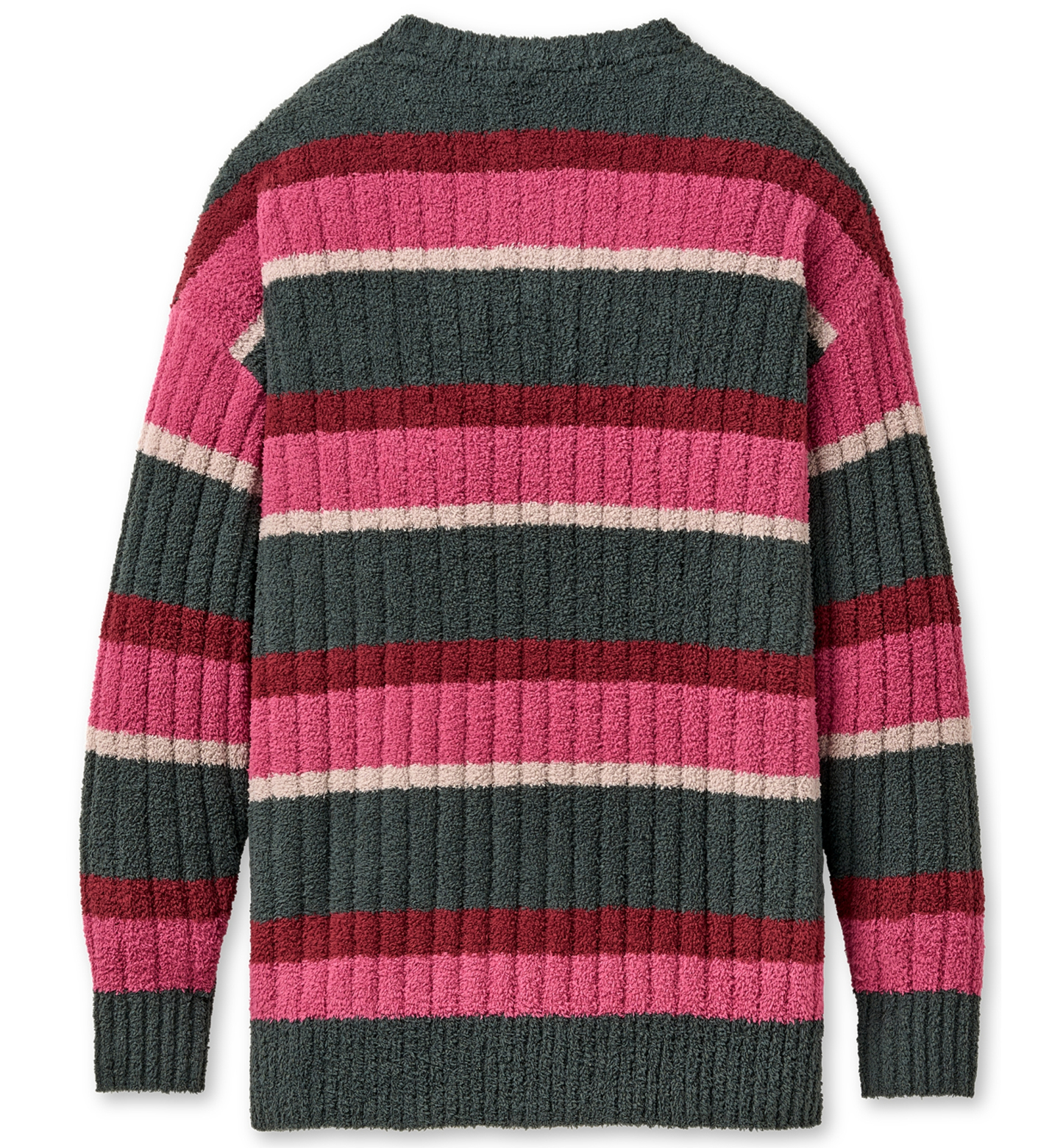 UGG Women's Riz Ribbed Long-Sleeve Knit Sleep Top - Green